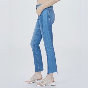 NWOT PAIGE CINDY SPLIT HEM DENIM
